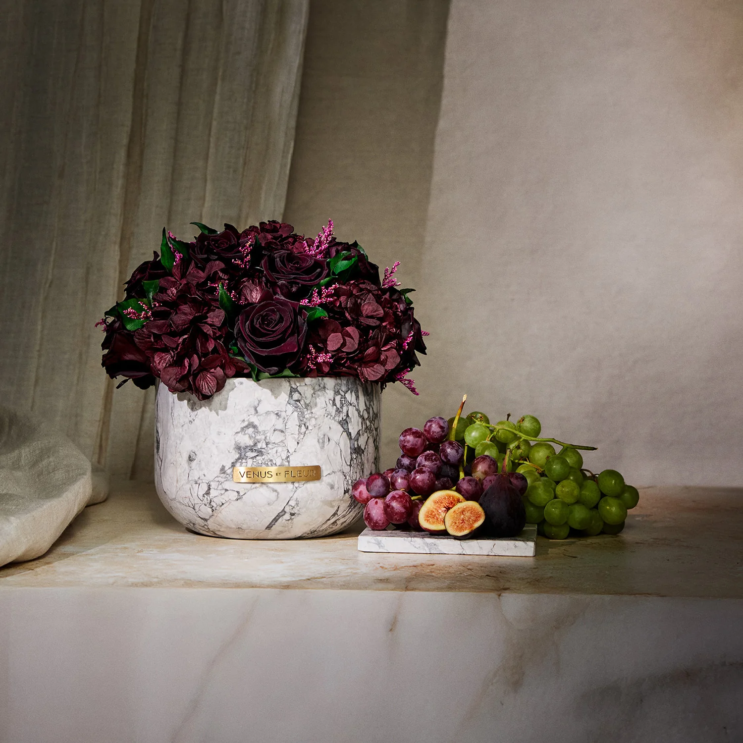 Gia Marble Vase - Image 2