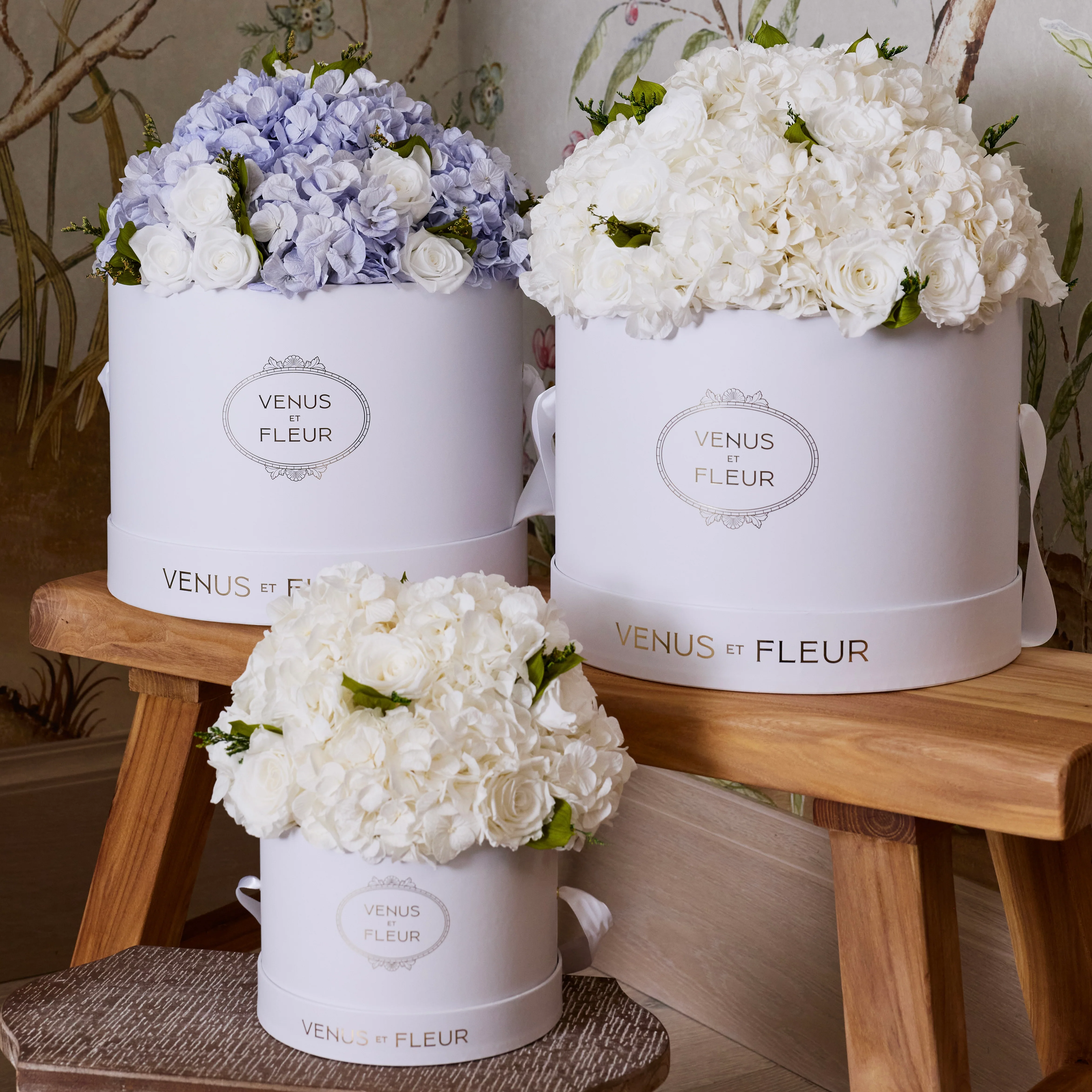 Large Round Roses & Hydrangeas - Image 12