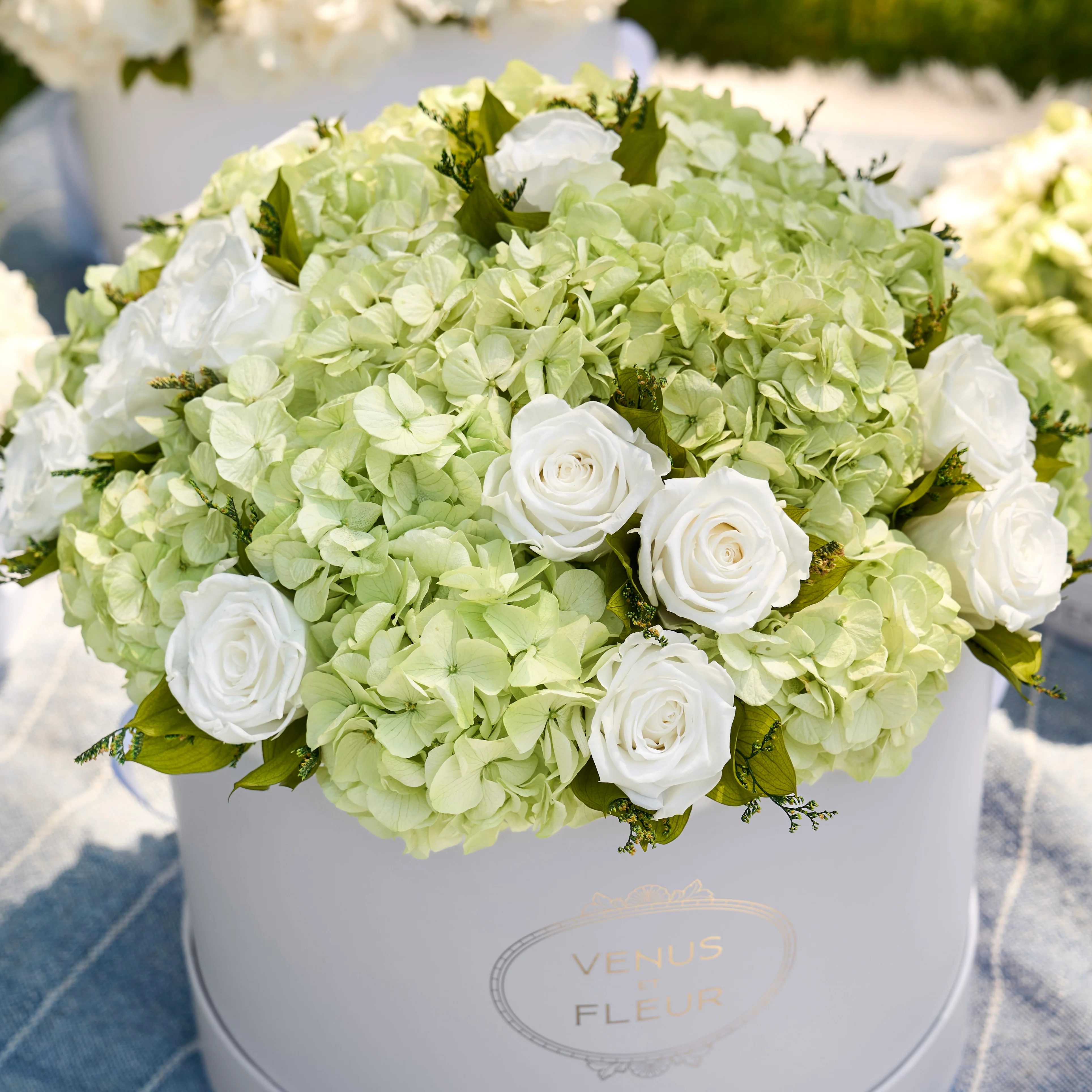 Large Round Roses & Hydrangeas - Image 14