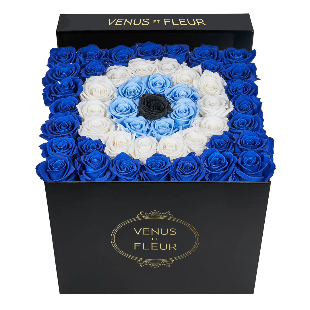 Evil Eye Symbol in Large Square Box
