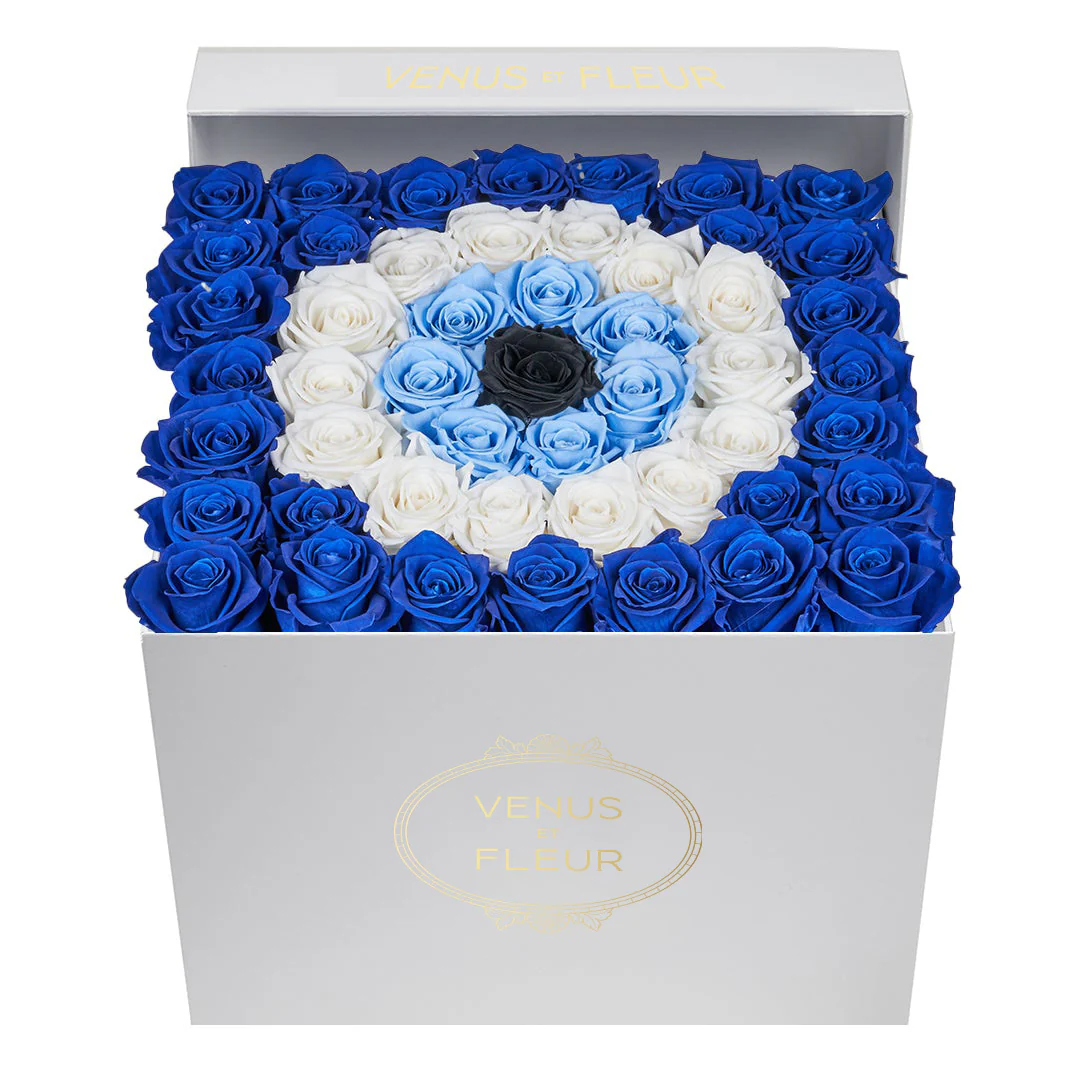Evil Eye Symbol in Large Square Box