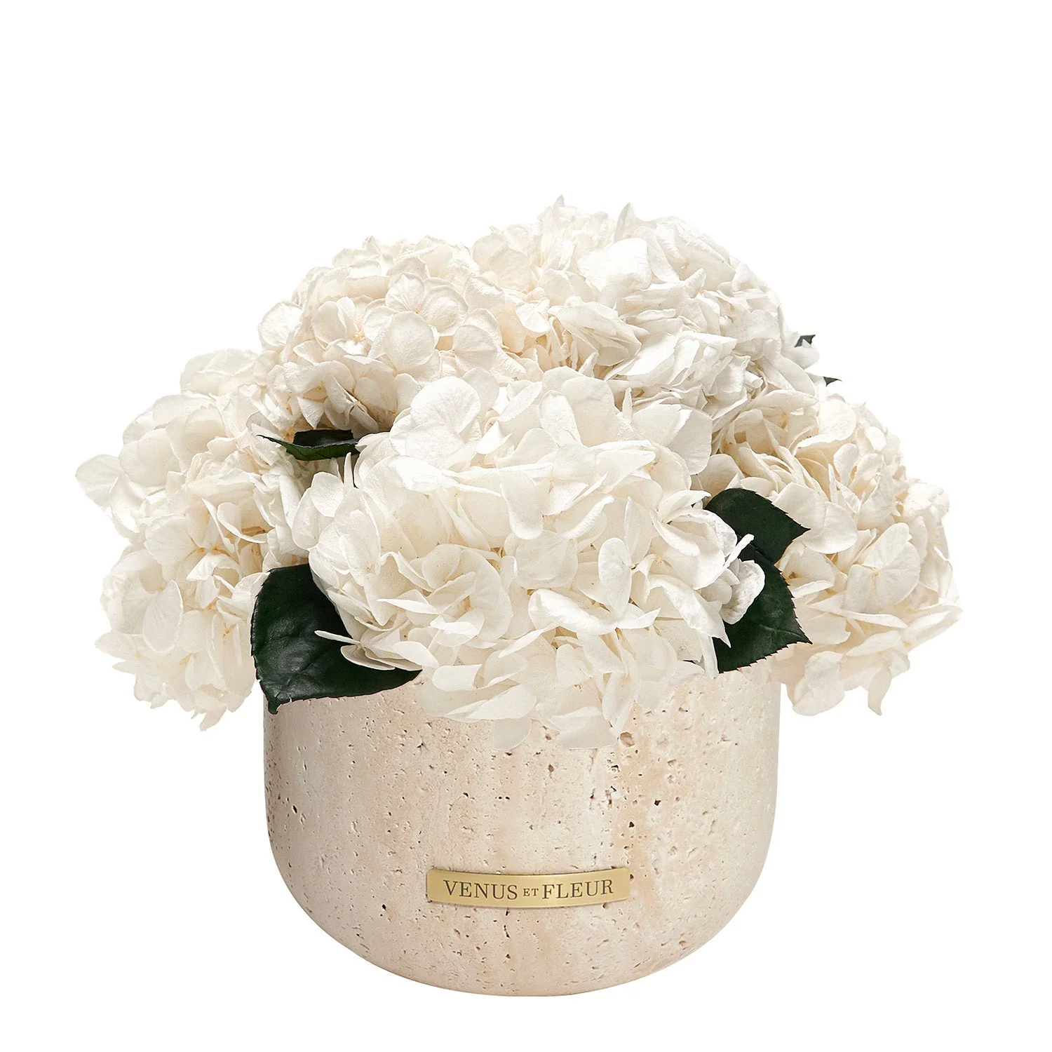 Terre Travertine Vase