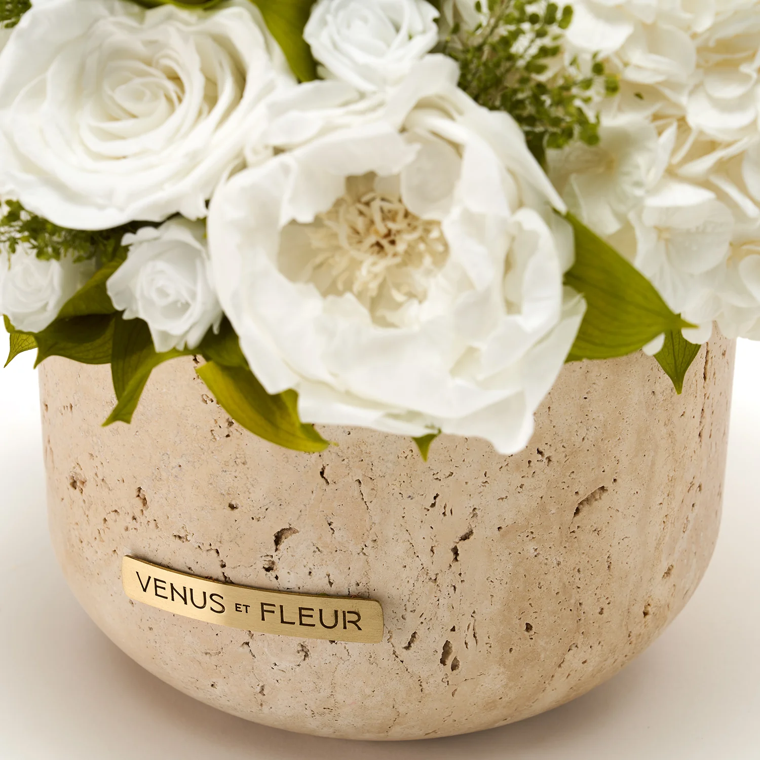 Terre Travertine Vase - Image 8