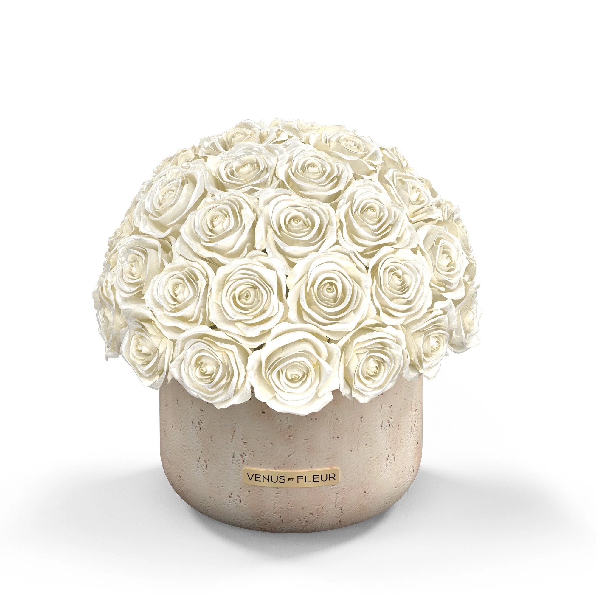 Terre Travertine Vase - Image 11
