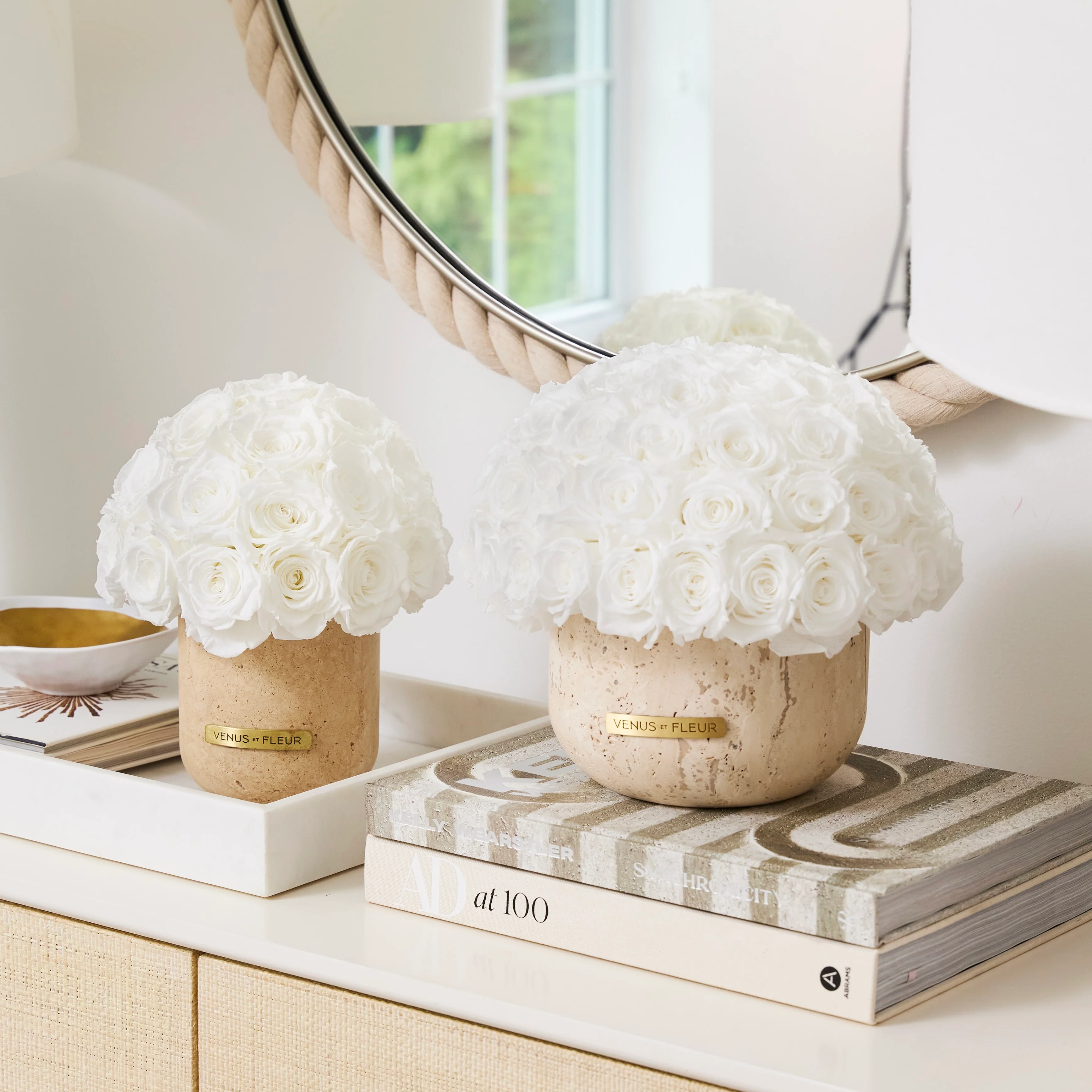 Terre Travertine Vase - Image 24