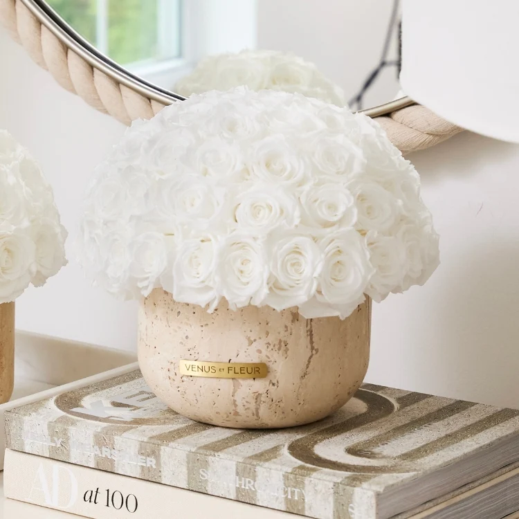 Terre Travertine Vase - Image 25