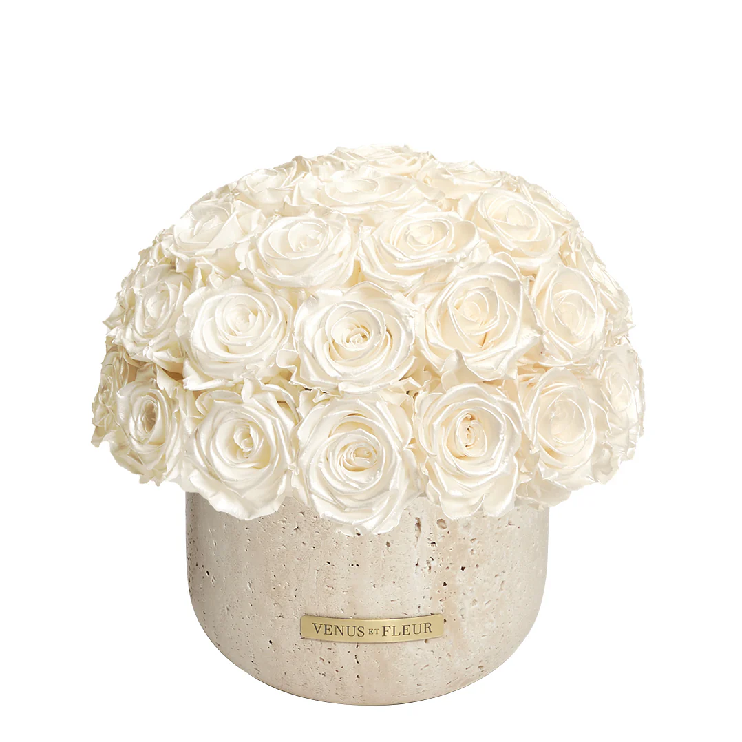 Terre Travertine Vase - Image 6