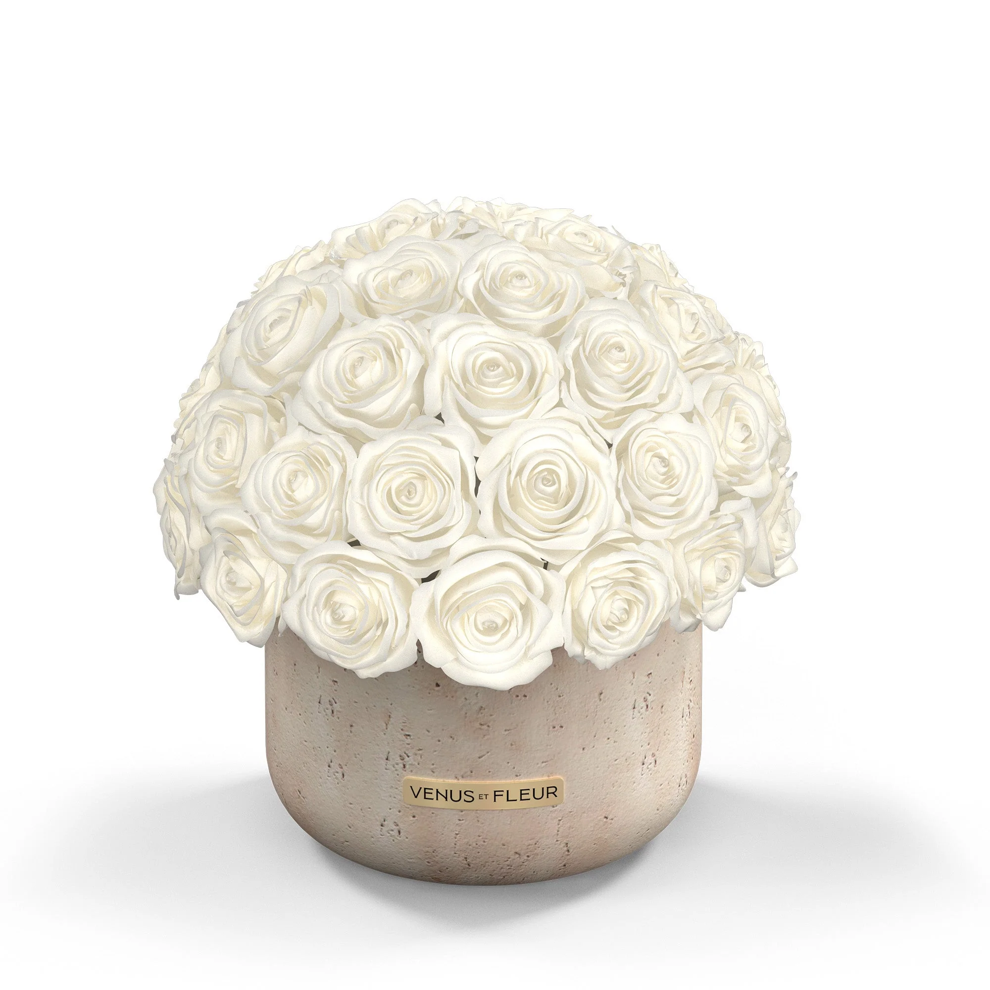 Terre Travertine Vase - Image 7
