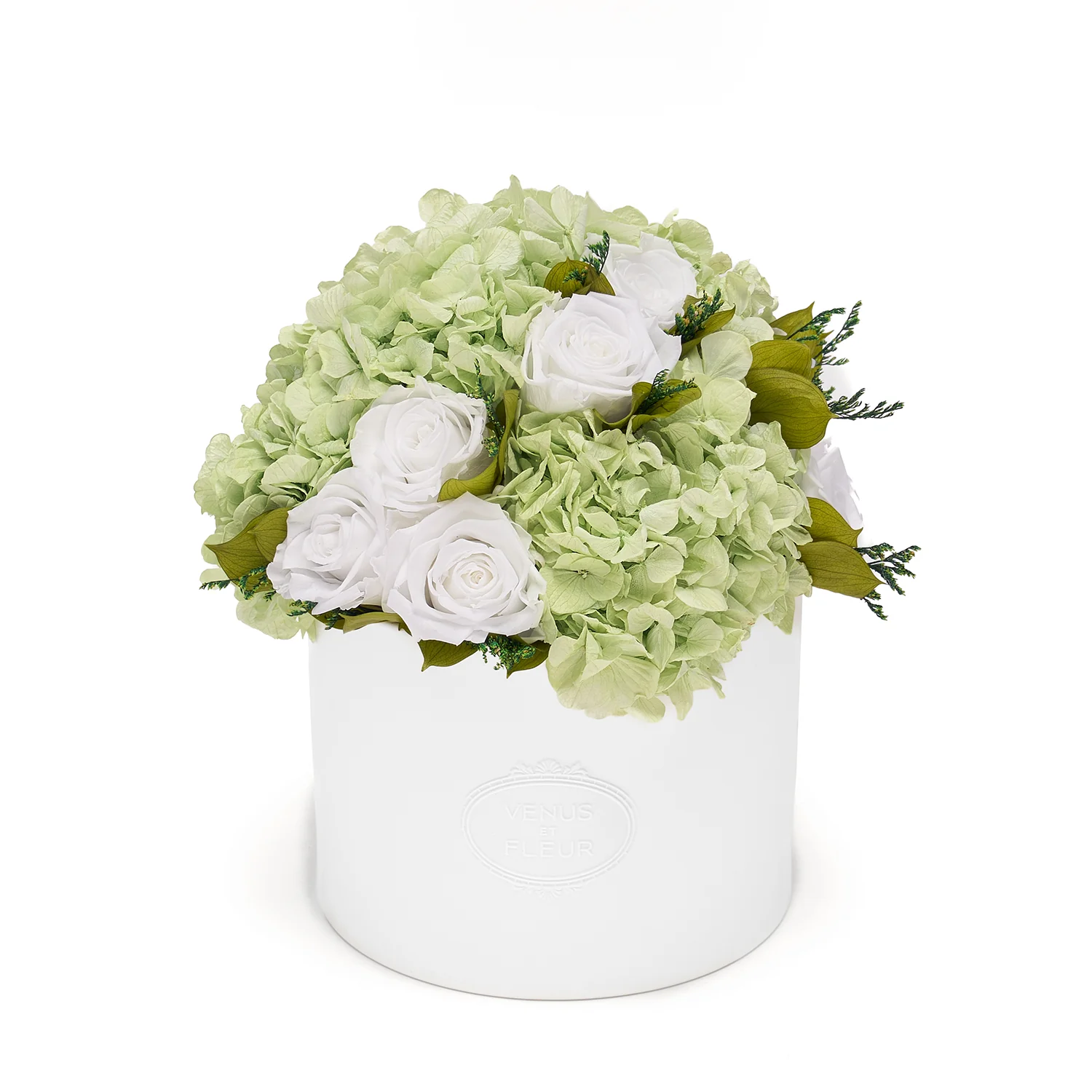 Thalia Porcelain Vase Roses & Hydrangeas - Image 9